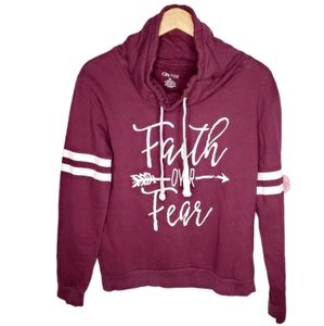 Faith Over Fear sweater by On Fire